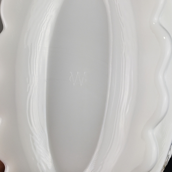 Westmoreland Milk Glass Basket Roses and Blue Vine Grapes Candy Dish Vintage - Picture 8 of 16